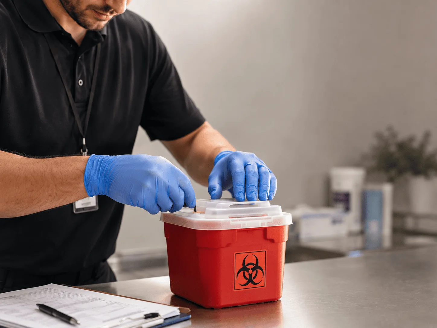 Why choose Sharps Waste Disposal in Oklee, MN